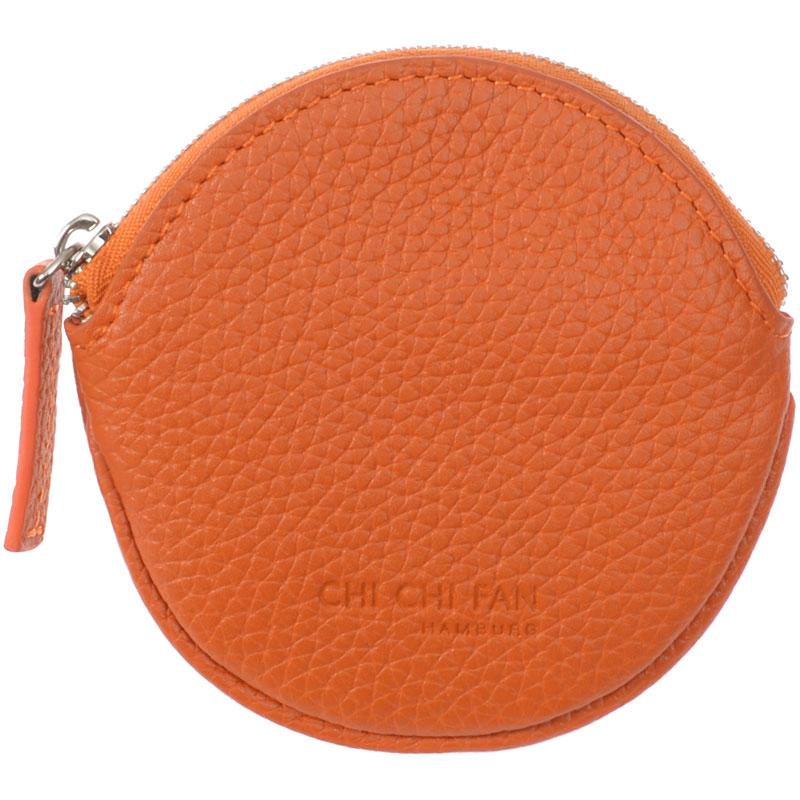 Chi Chi Fan Key Wallet - Schlüsseletui aus Leder in Orange I